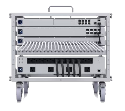 Rack de equipamentos UniFi